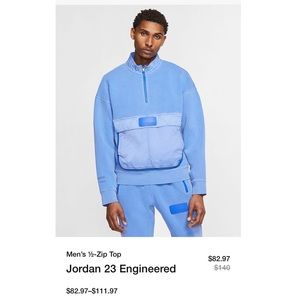 Air Jordan Jumpman 23 - Half Zip Hoodie